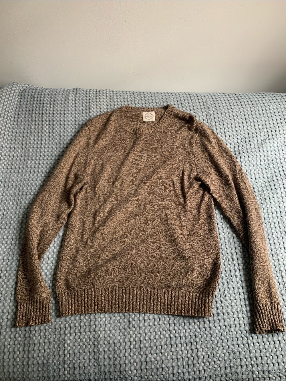 St. John's Bay Brown Marled Crewneck Sweater